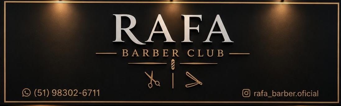 Logotipo de RAFA BARBER CLUB